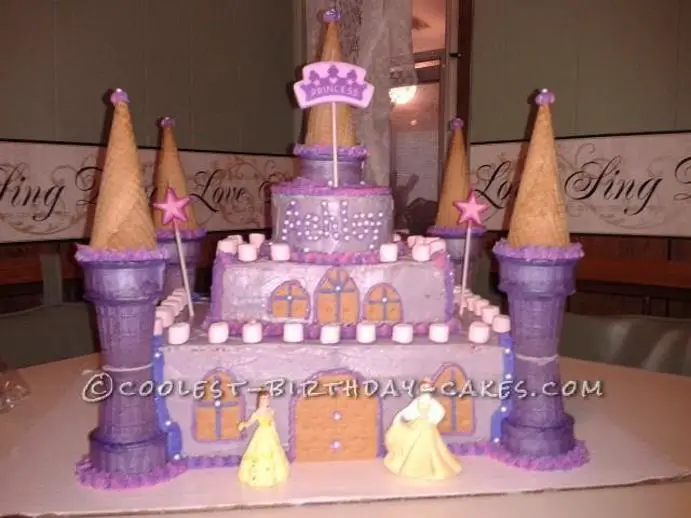 Princess Castle Birthday Cakes