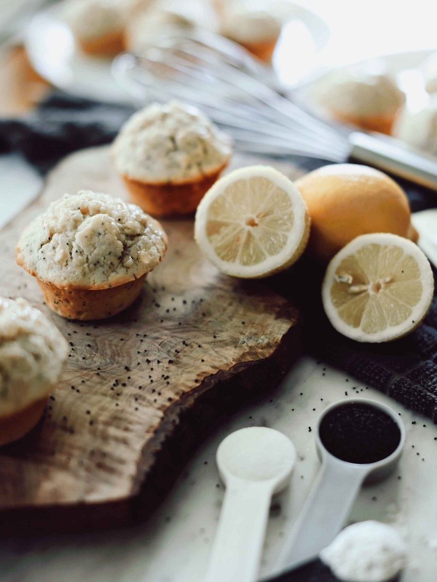 Lemon Muffins With Yogurt