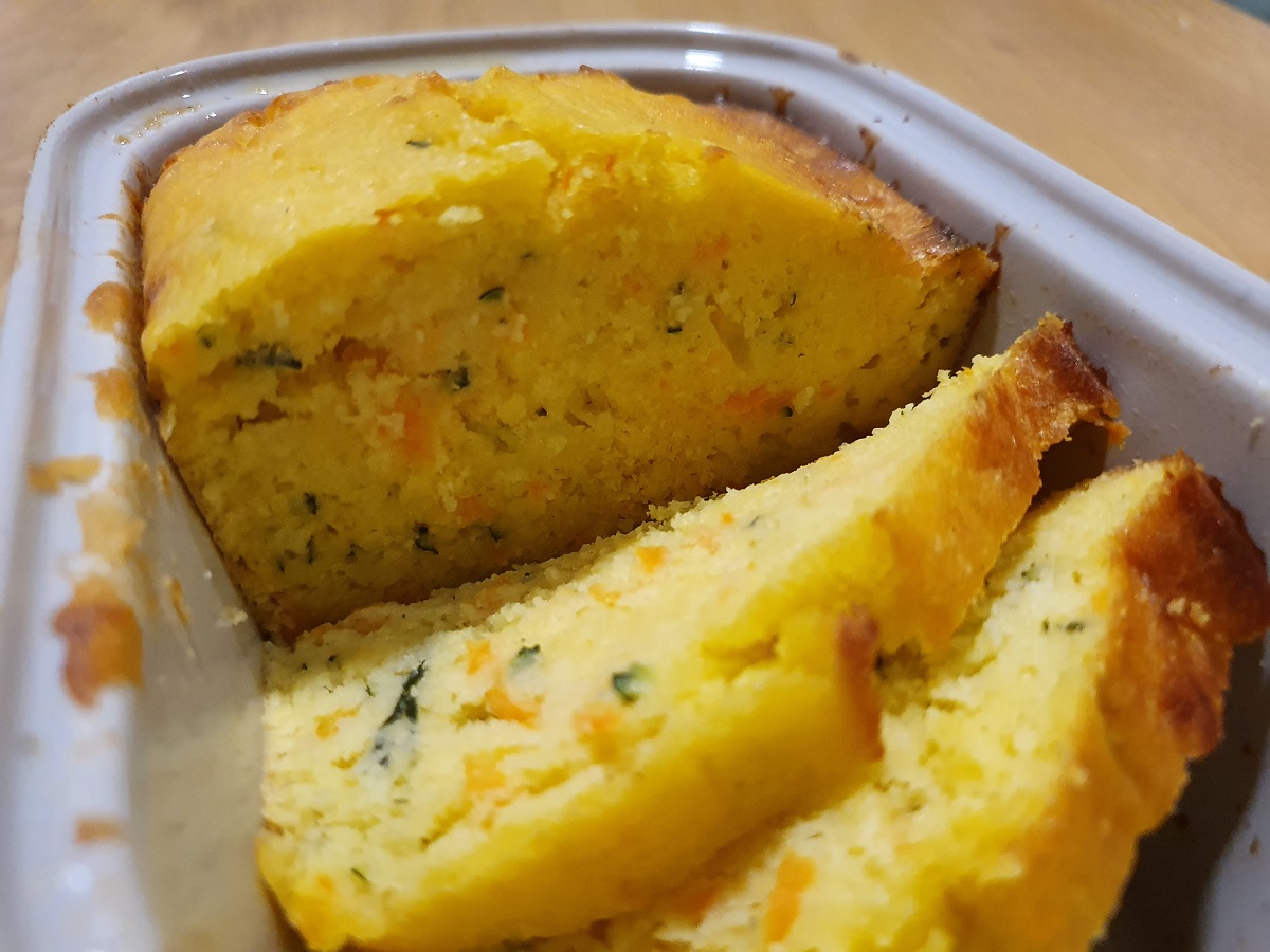 Corn Bread with Zucchini and Carrots