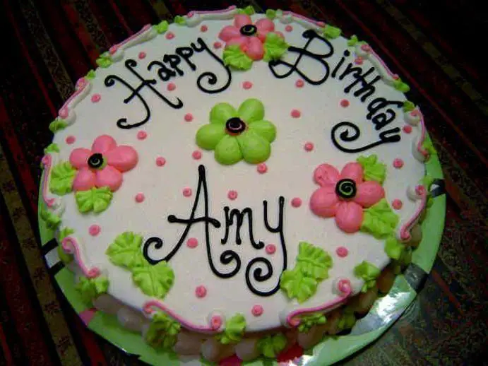 Happy Birthday Amy Cake Images Amy Birthday Cake - Thesmartcookiecook