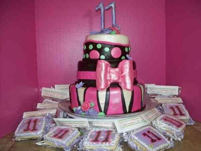 11th birthday cake ideas