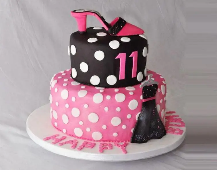11th birthday cakes for girls