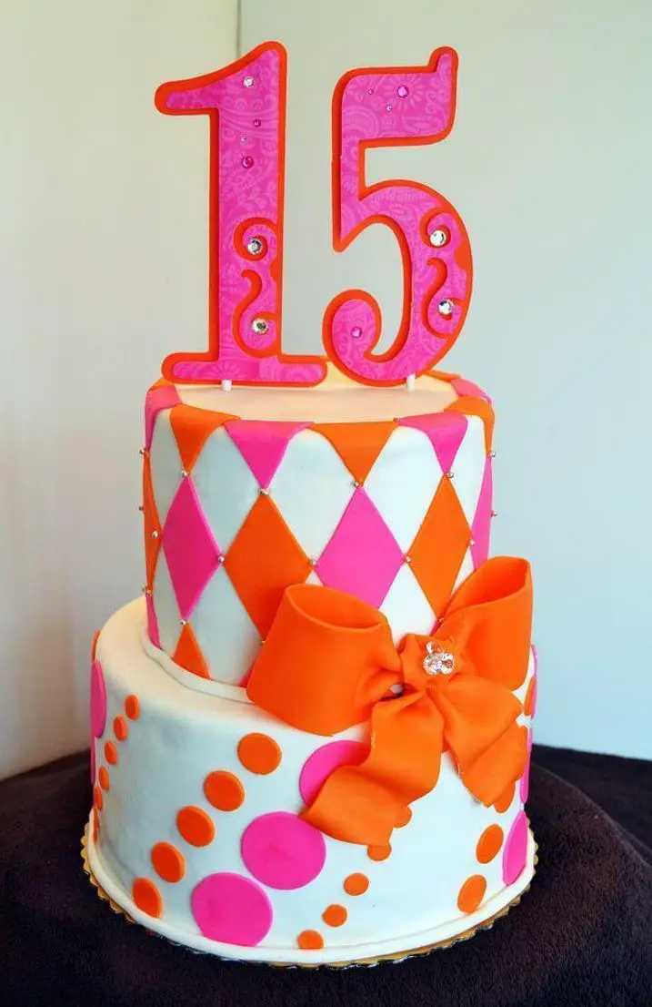 15th birthday cakes