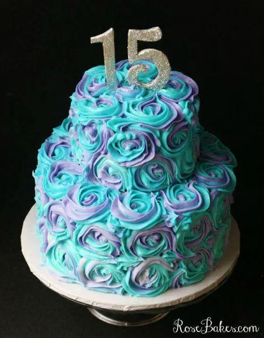 15th birthday cakes for girls