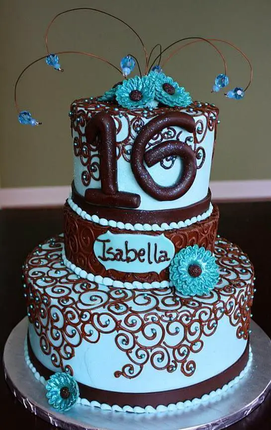 16th birthday cake ideas for girl