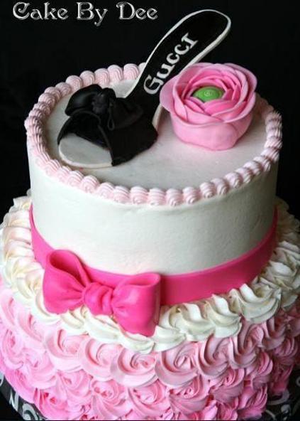 18th girl birthday cake