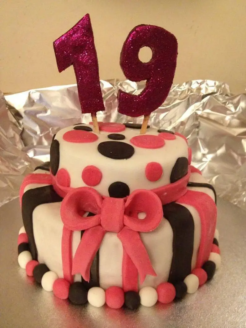 19th birthday cakes