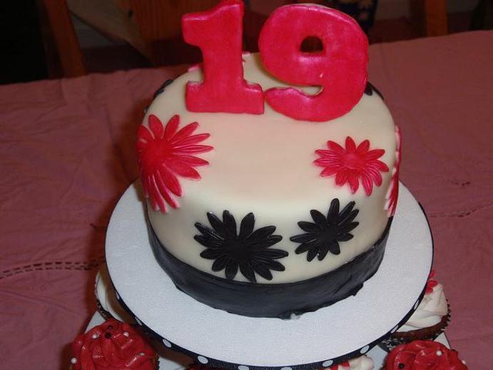 19th birthday cakes