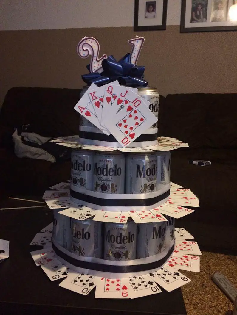 21st birthday cake ideas for boyfriend