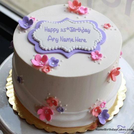 25th birthday cakes