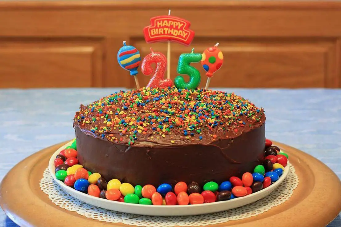 25th birthday cakes for men