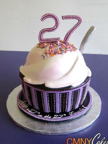 27th birthday cakes