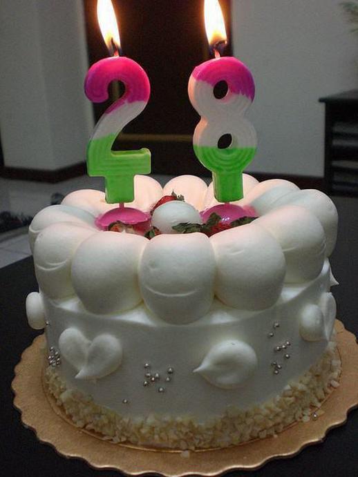 28th birthday cake ideas