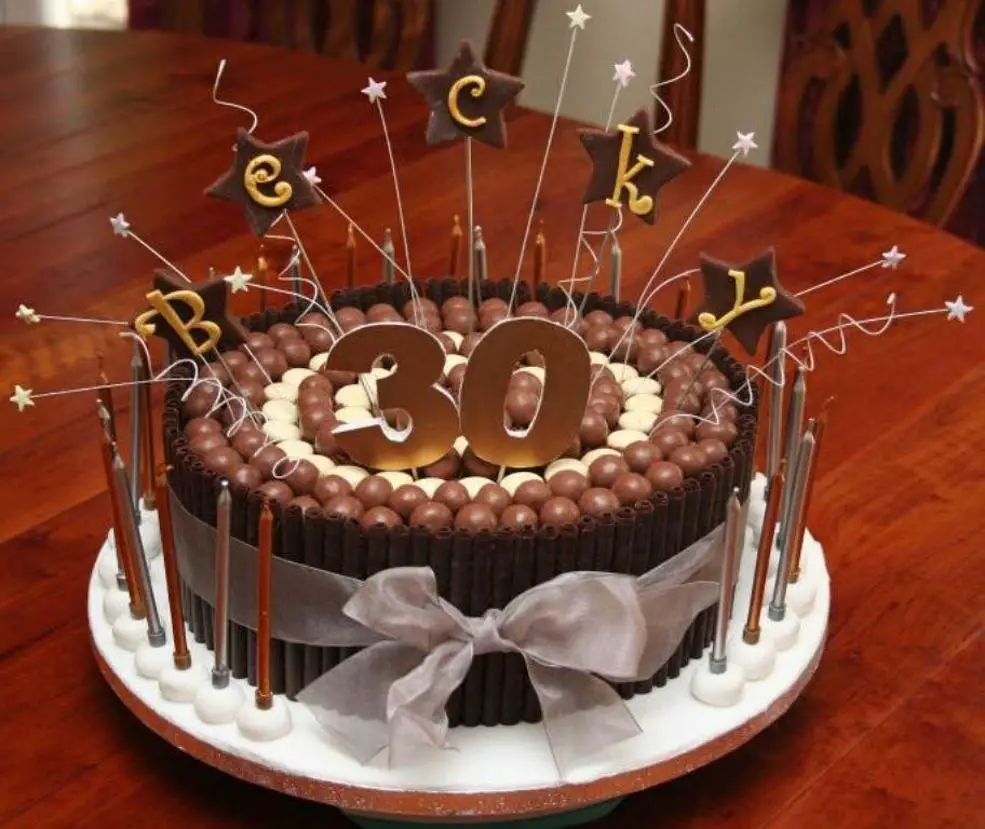 30th birthday party cake ideas