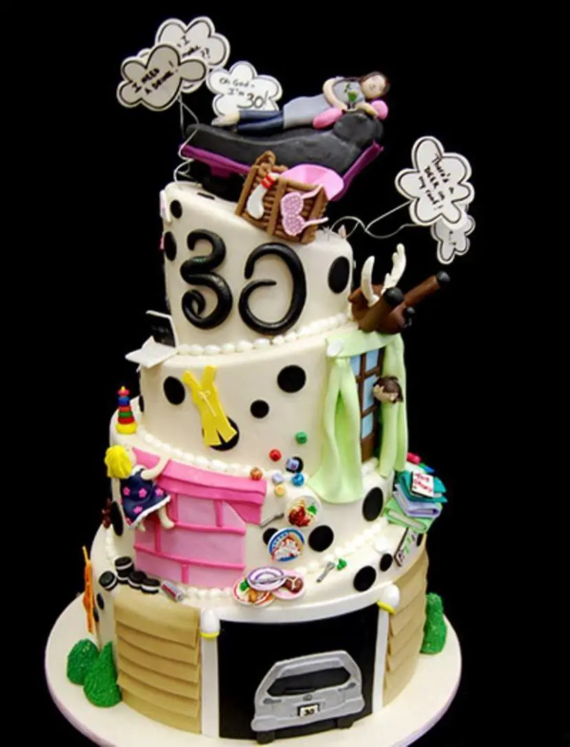 30th birthday party cake ideas