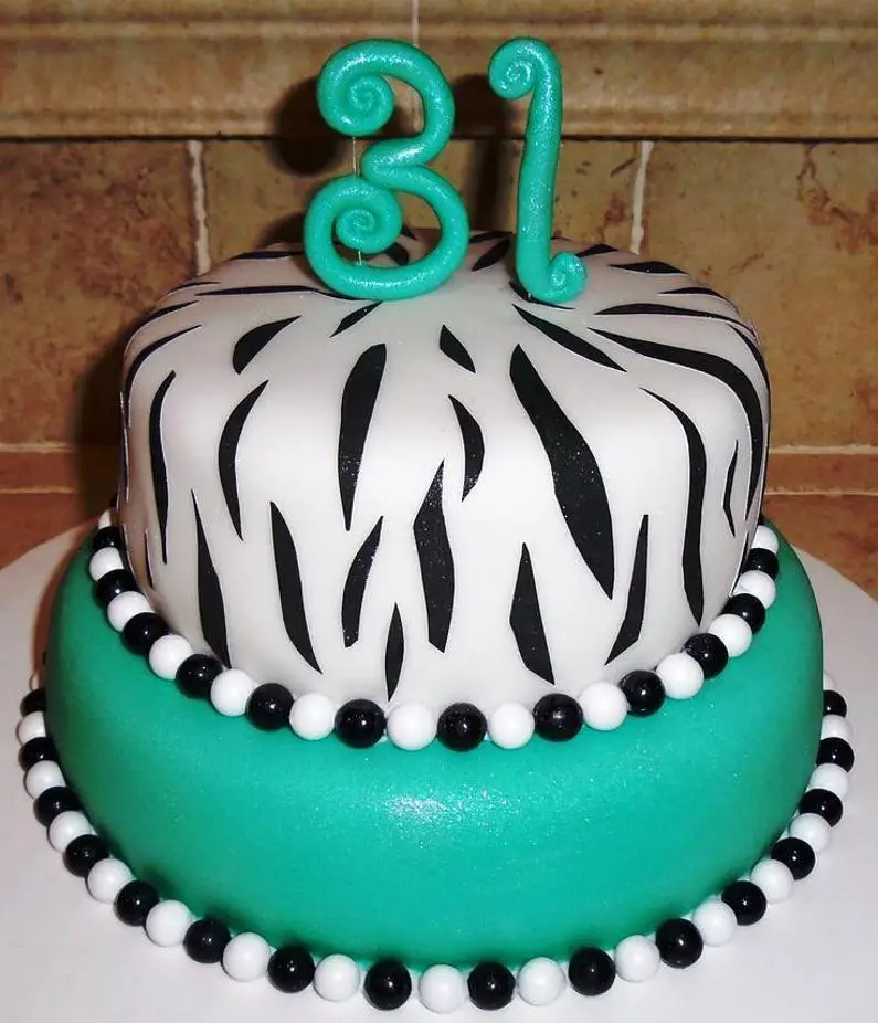 31st birthday cakes