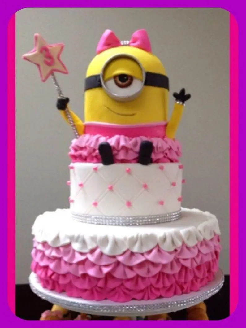 3rd birthday cake for girl