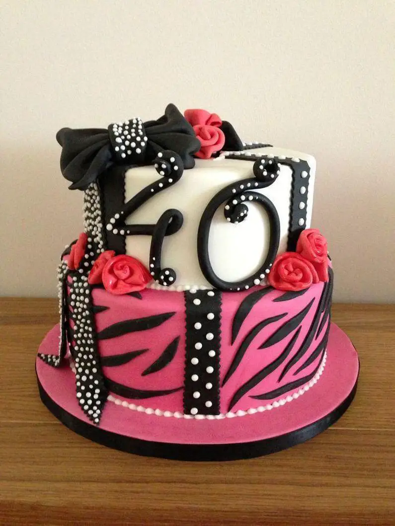 40th female birthday cakes