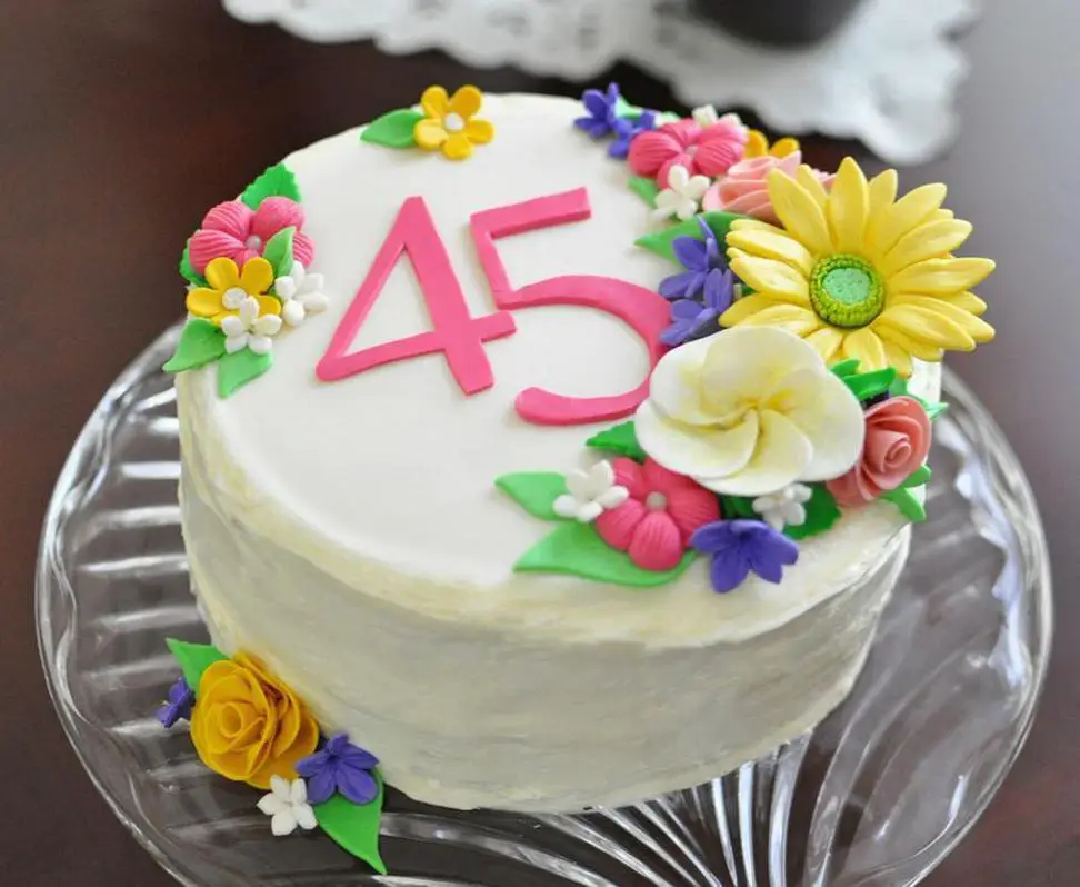 45th birthday cakes