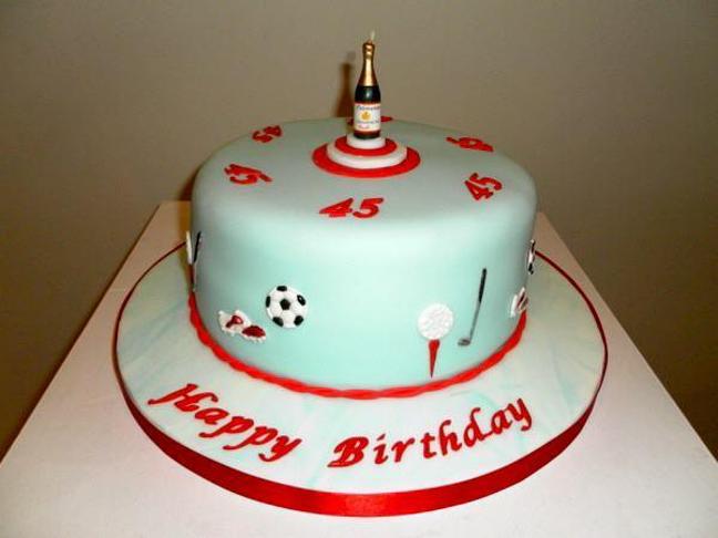 45th birthday cakes