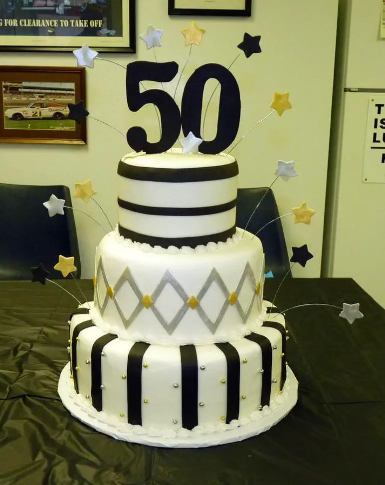 50th birthday party cake ideas