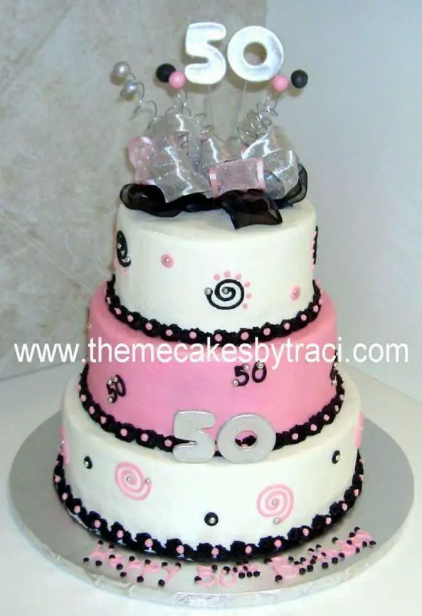 50th ladies birthday cakes