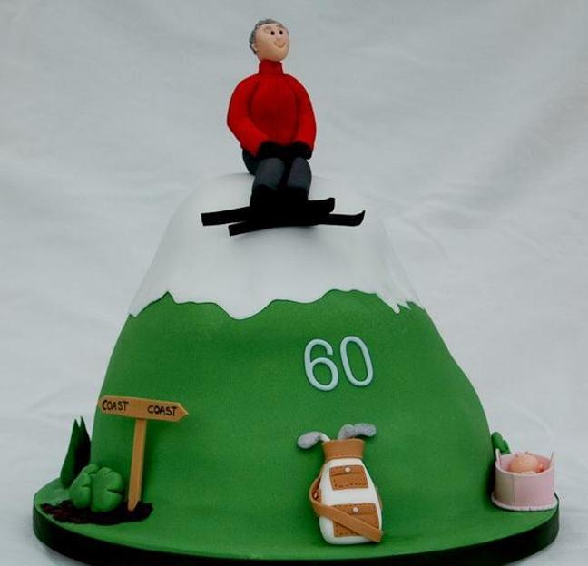 60th birthday cake ideas for men