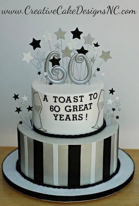 60th birthday cake ideas for men