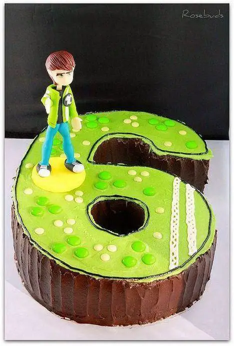 6th birthday cake for boy