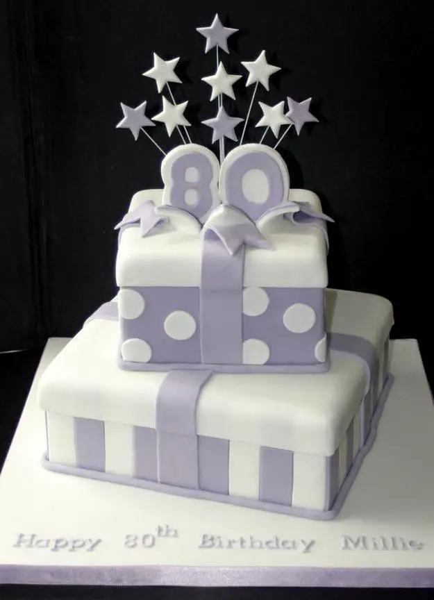 70th birthday cakes for women