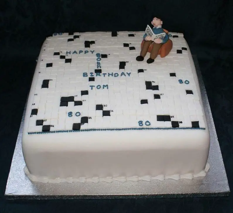 80th birthday cakes for men