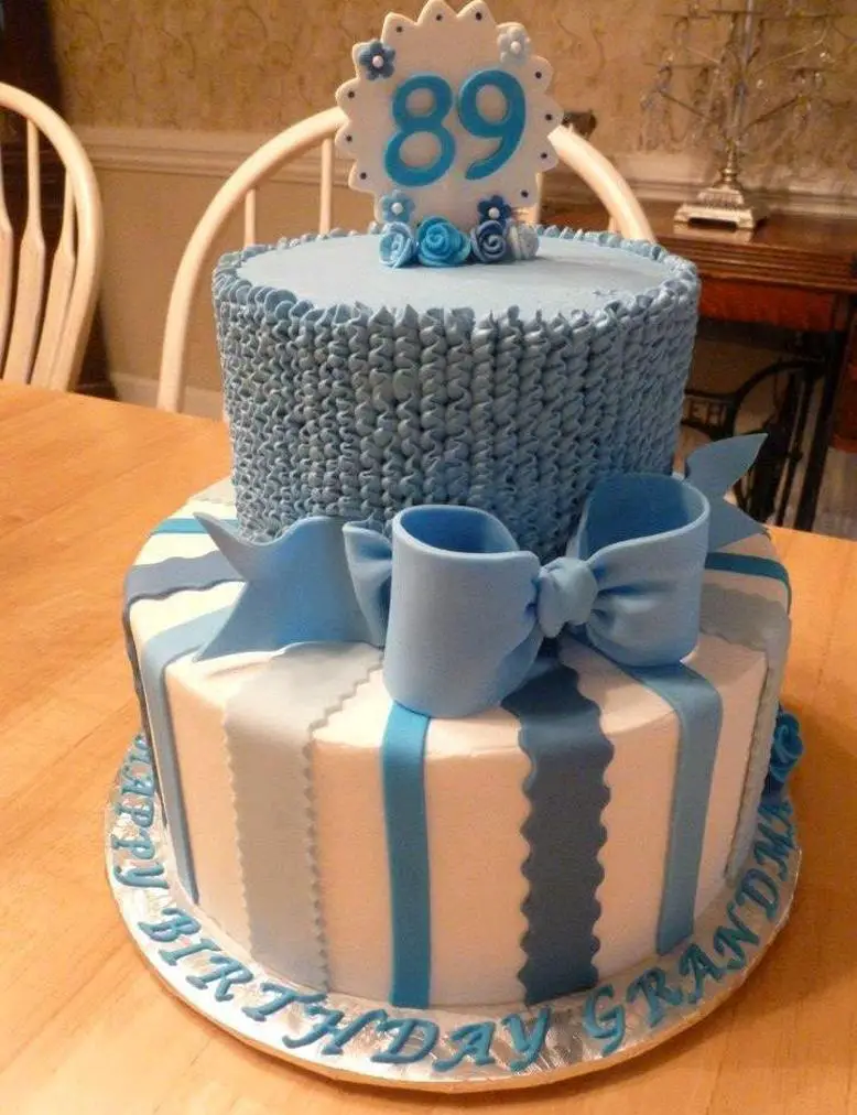 89th birthday cake ideas