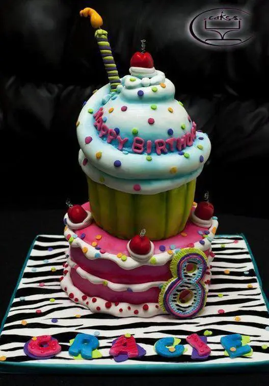 8th birthday cakes