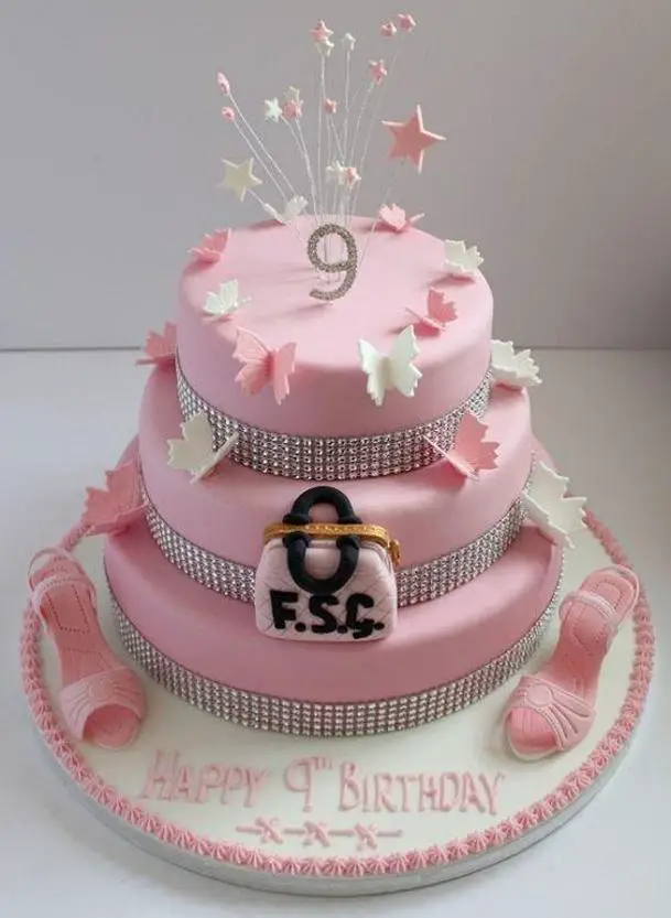 9 year old girl birthday cakes