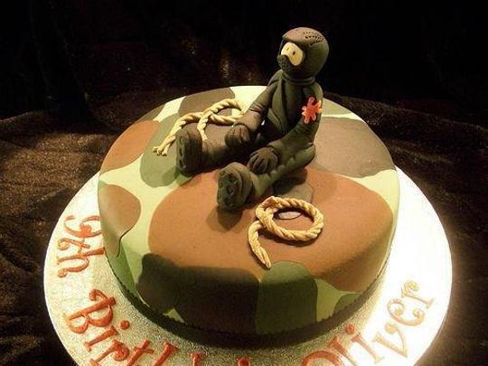 action man birthday cake