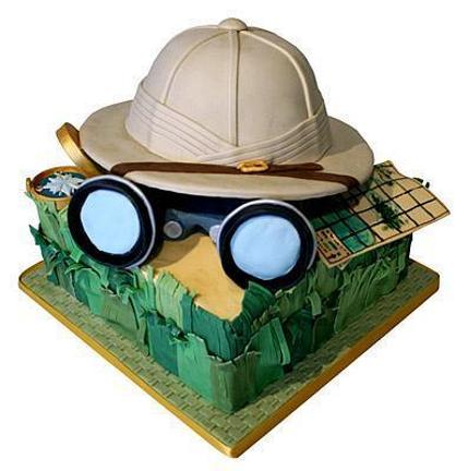 adventure birthday cake