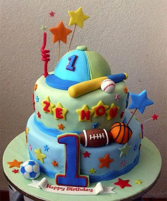 all star birthday cake