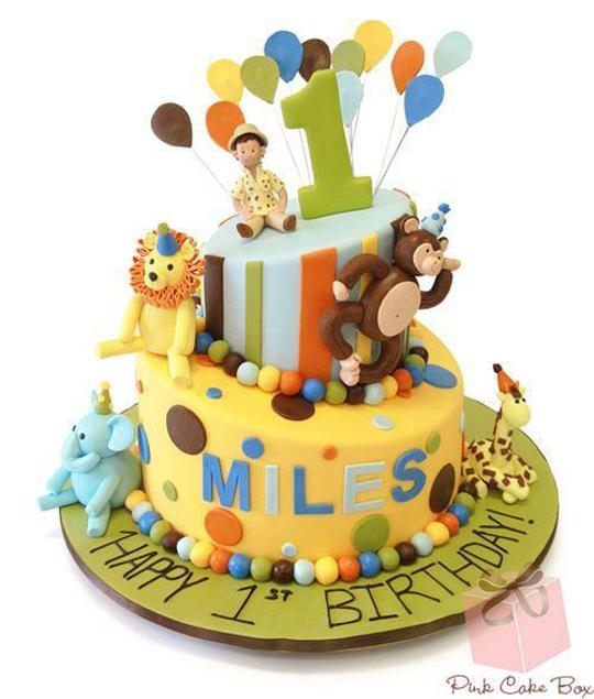 animal themed cakes for birthdays
