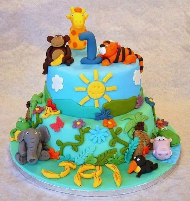 animal themed cakes for birthdays