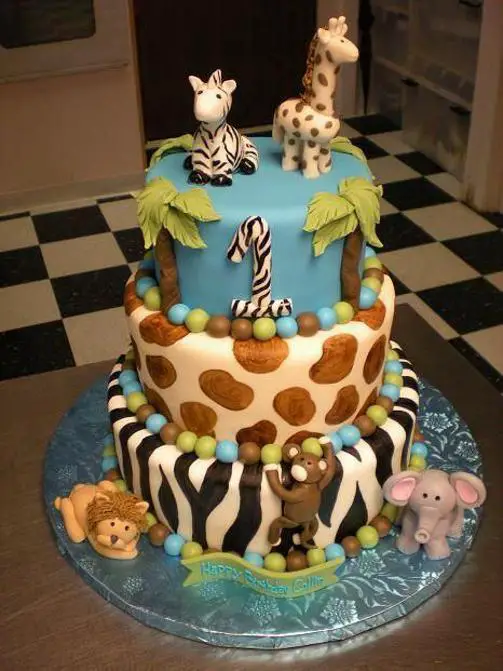 animal themed cakes for birthdays