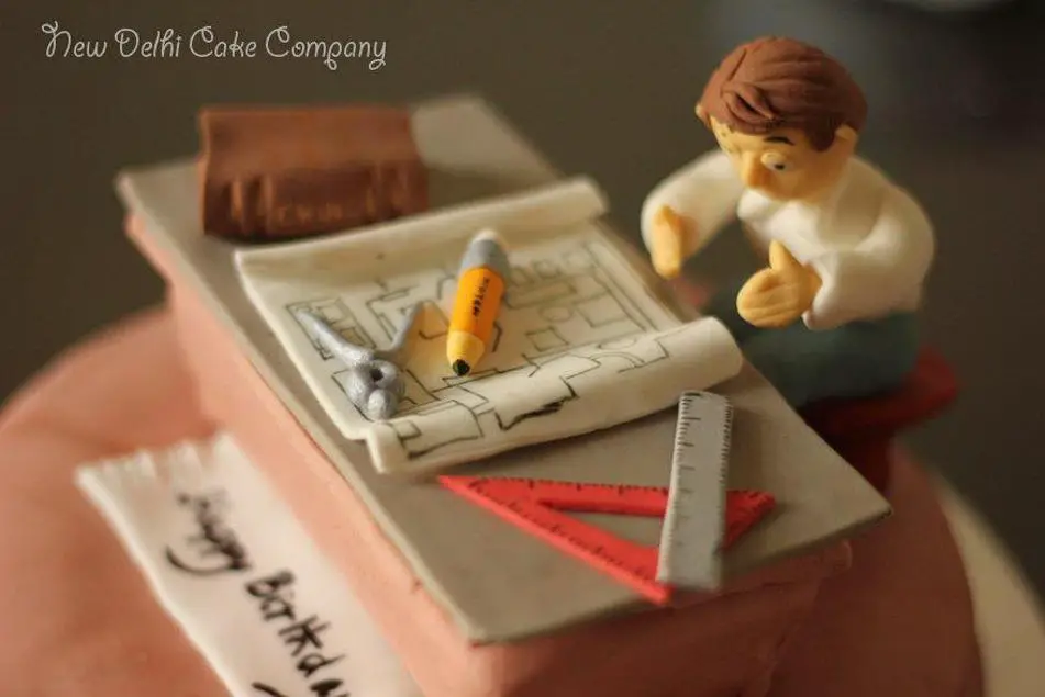 architect birthday cake
