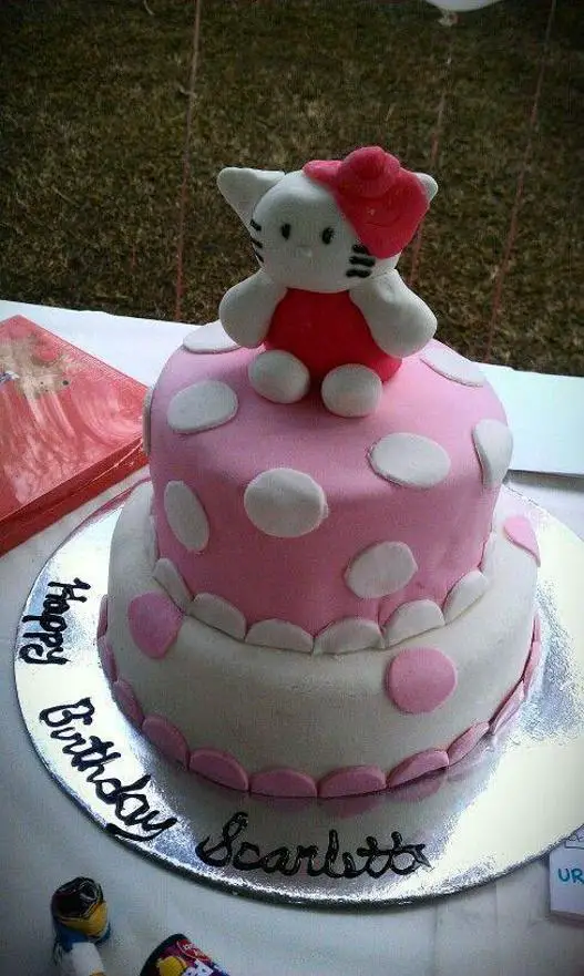 baby girl 2nd birthday cake
