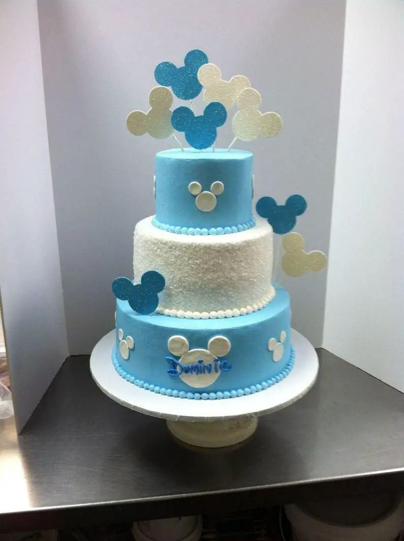 baby mickey mouse birthday cakes