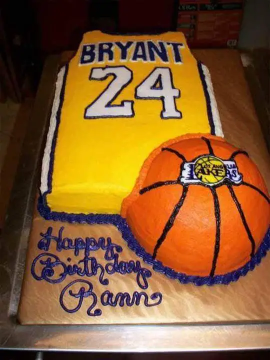 basketball themed birthday cakes