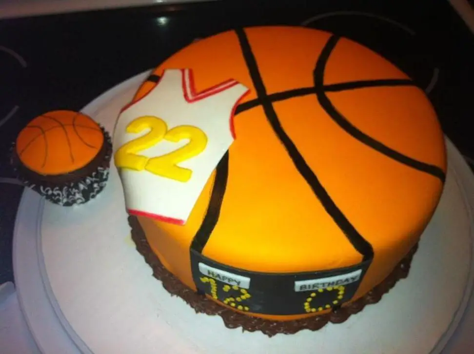 basketball themed birthday cakes