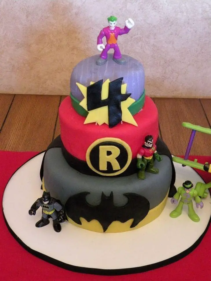 batman joker birthday cake