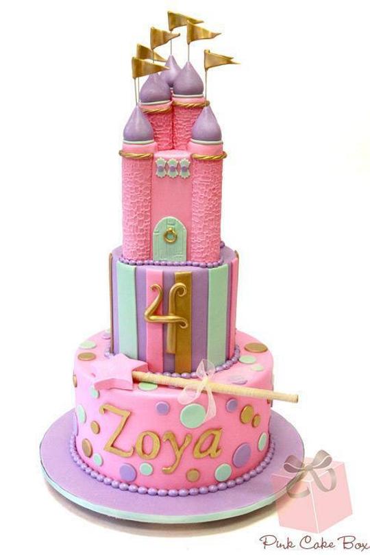 big princess birthday cakes