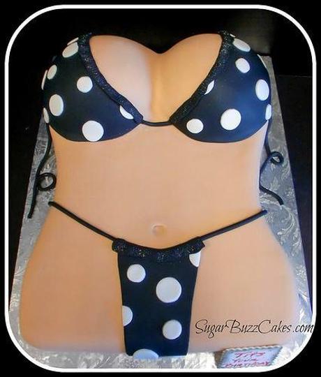 bikini birthday cakes