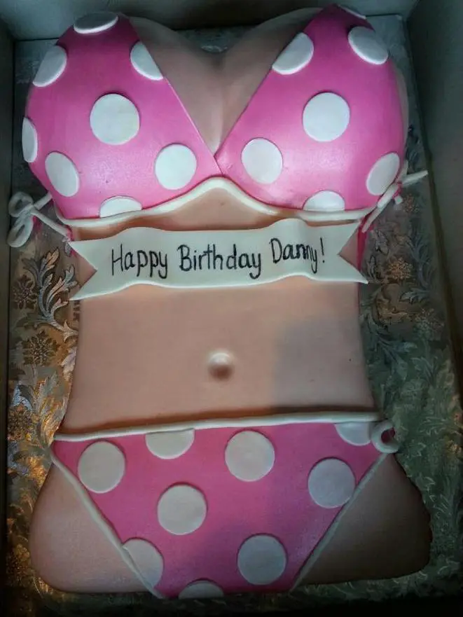 bikini birthday cakes