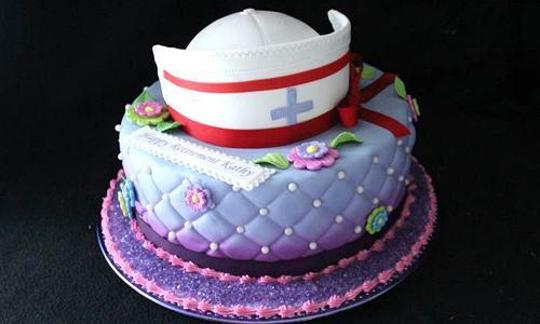birthday cake designs for nurses